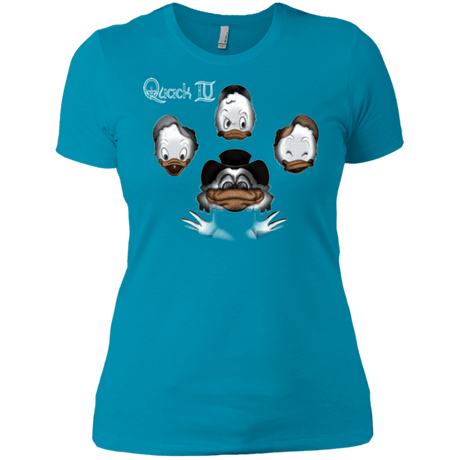 T-Shirts Turquoise / X-Small Quaxk IV Women's Premium T-Shirt