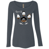 T-Shirts Vintage Navy / Small Quaxk IV Women's Triblend Long Sleeve Shirt