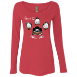T-Shirts Vintage Red / Small Quaxk IV Women's Triblend Long Sleeve Shirt