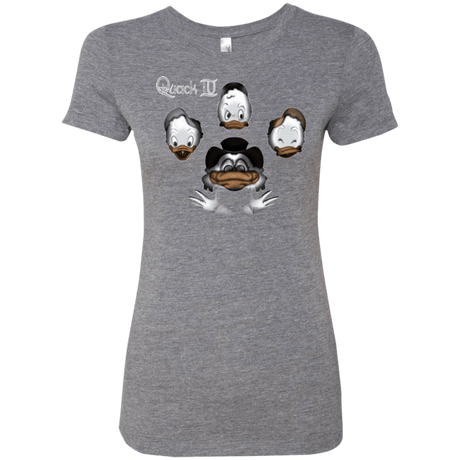 T-Shirts Premium Heather / Small Quaxk IV Women's Triblend T-Shirt