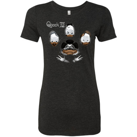 T-Shirts Vintage Black / Small Quaxk IV Women's Triblend T-Shirt