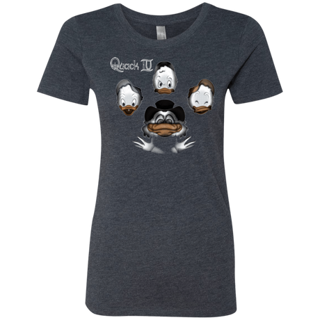 T-Shirts Vintage Navy / Small Quaxk IV Women's Triblend T-Shirt