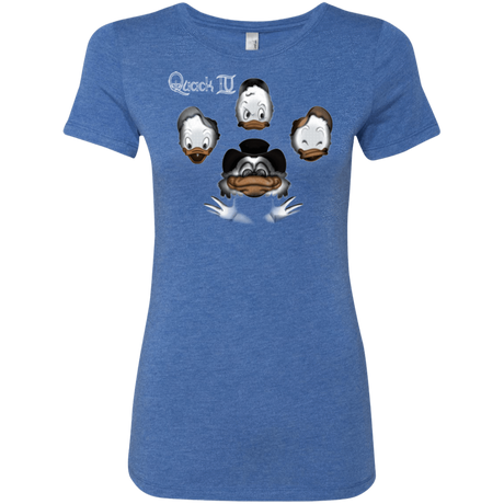 T-Shirts Vintage Royal / Small Quaxk IV Women's Triblend T-Shirt