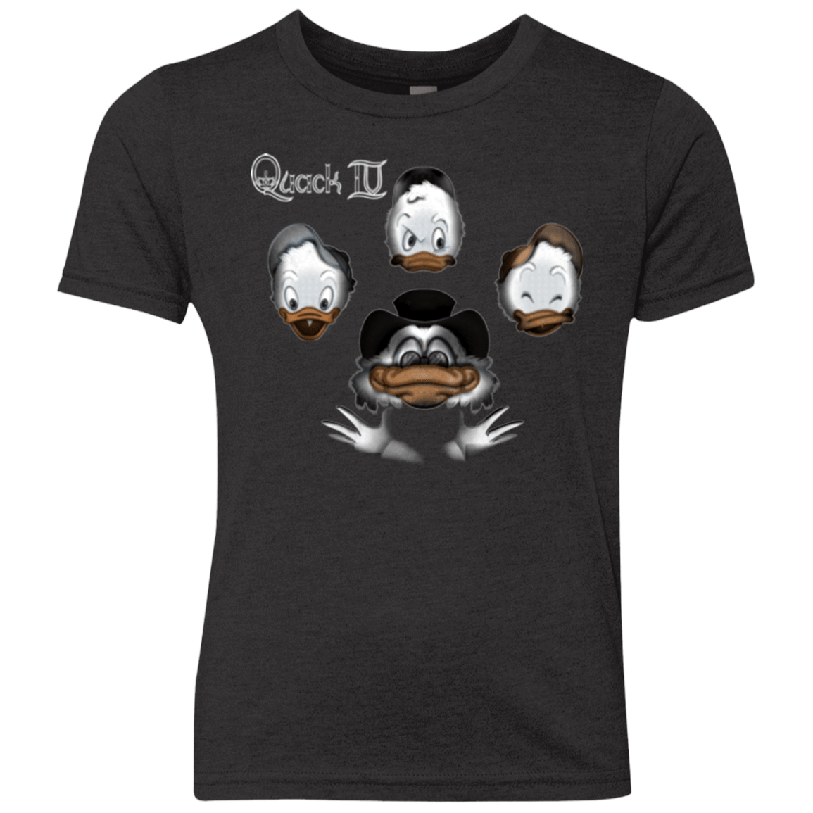 T-Shirts Vintage Black / YXS Quaxk IV Youth Triblend T-Shirt