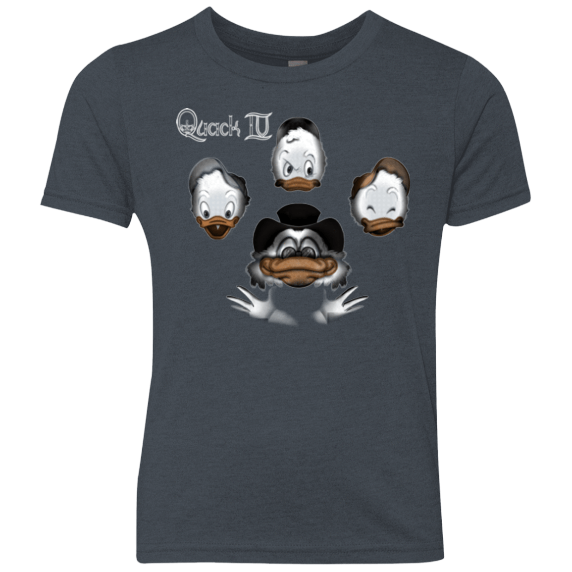 T-Shirts Vintage Navy / YXS Quaxk IV Youth Triblend T-Shirt