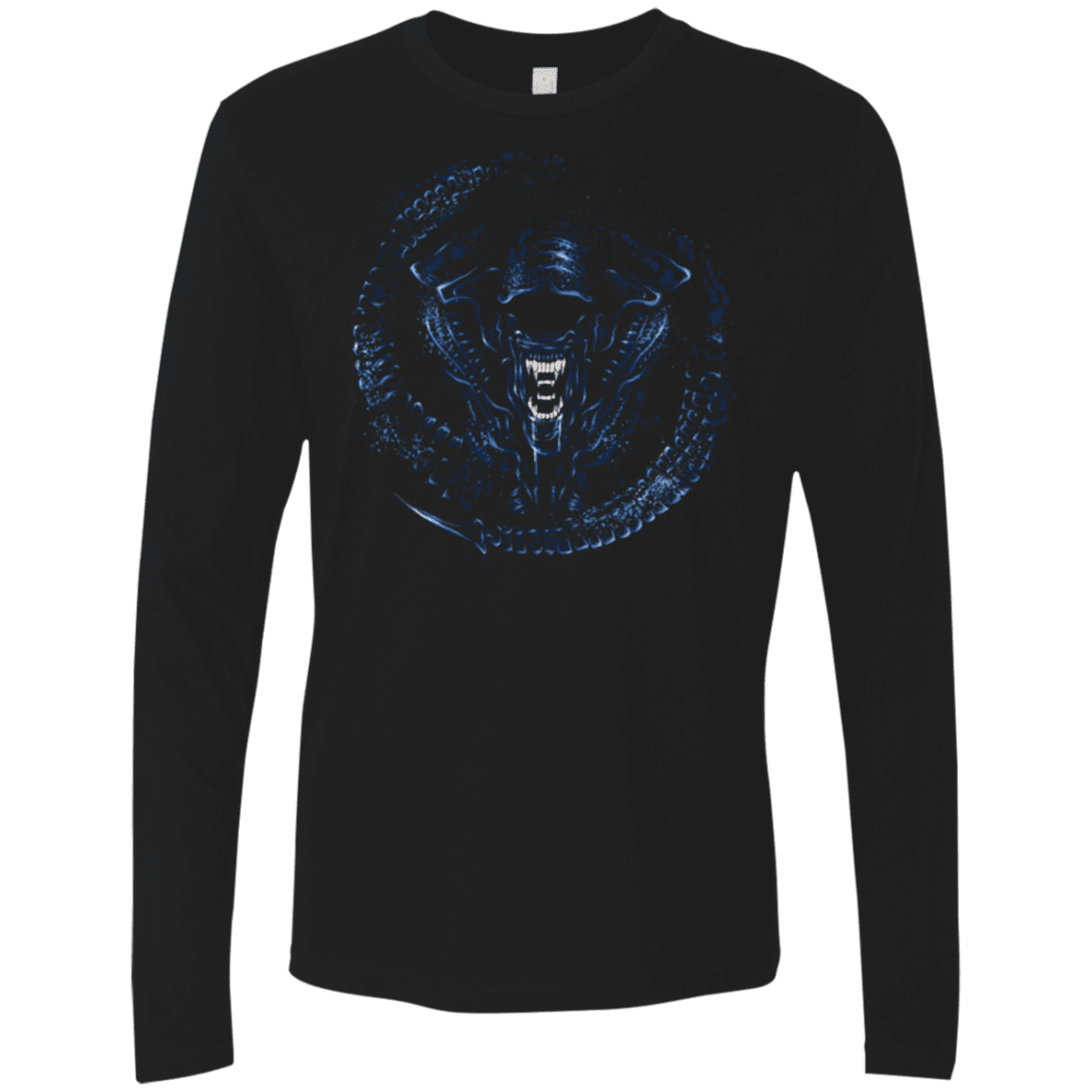 T-Shirts Black / Small Queen Men's Premium Long Sleeve