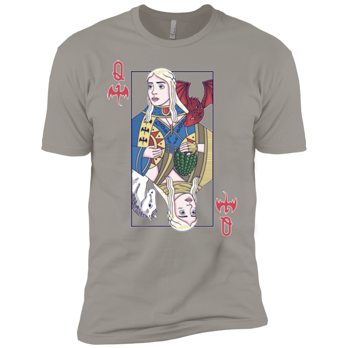 T-Shirts Light Grey / YXS Queen of Dragons Boys Premium T-Shirt