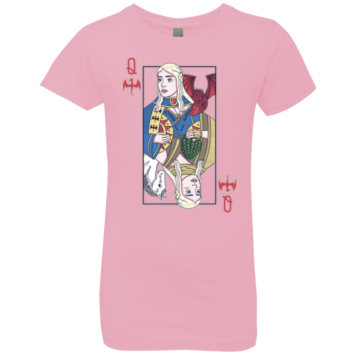 T-Shirts Light Pink / YXS Queen of Dragons Girls Premium T-Shirt
