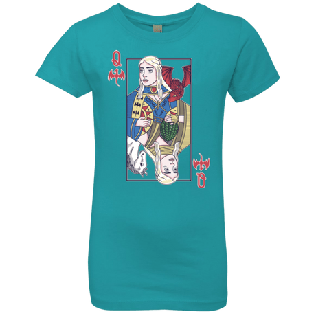 T-Shirts Tahiti Blue / YXS Queen of Dragons Girls Premium T-Shirt
