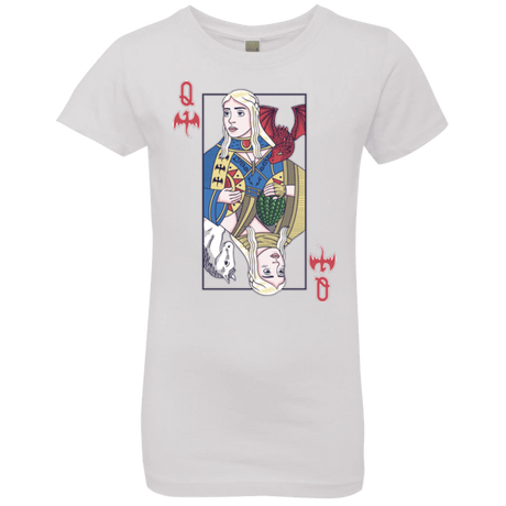 T-Shirts White / YXS Queen of Dragons Girls Premium T-Shirt