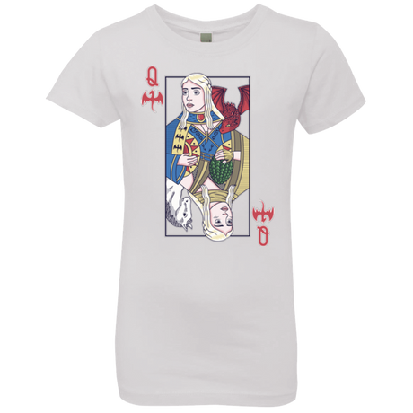 T-Shirts White / YXS Queen of Dragons Girls Premium T-Shirt