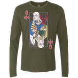 T-Shirts Military Green / Small Queen of Dragons Men's Premium Long Sleeve