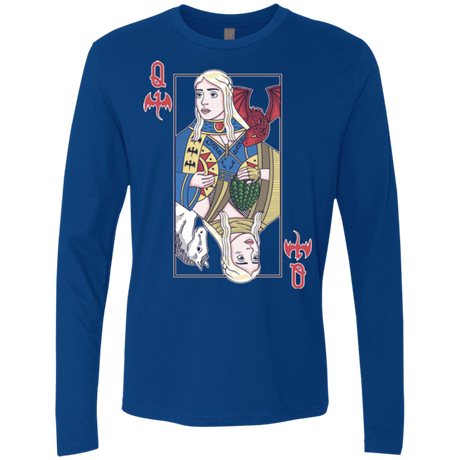 T-Shirts Royal / Small Queen of Dragons Men's Premium Long Sleeve