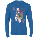 T-Shirts Vintage Royal / X-Small Queen of Dragons Triblend Long Sleeve Hoodie Tee