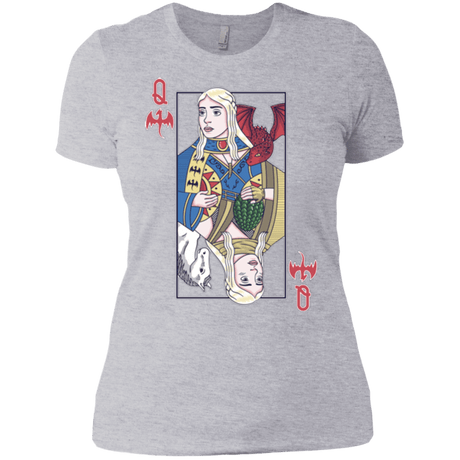 T-Shirts Heather Grey / X-Small Queen of Dragons Women's Premium T-Shirt