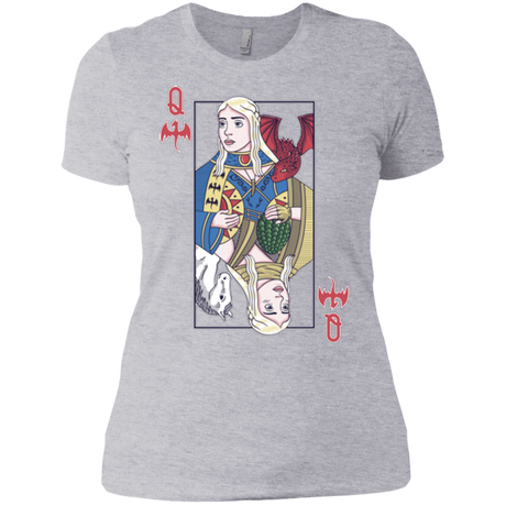 T-Shirts Heather Grey / X-Small Queen of Dragons Women's Premium T-Shirt