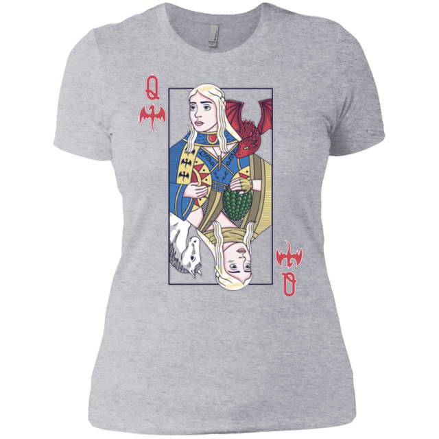 T-Shirts Heather Grey / X-Small Queen of Dragons Women's Premium T-Shirt