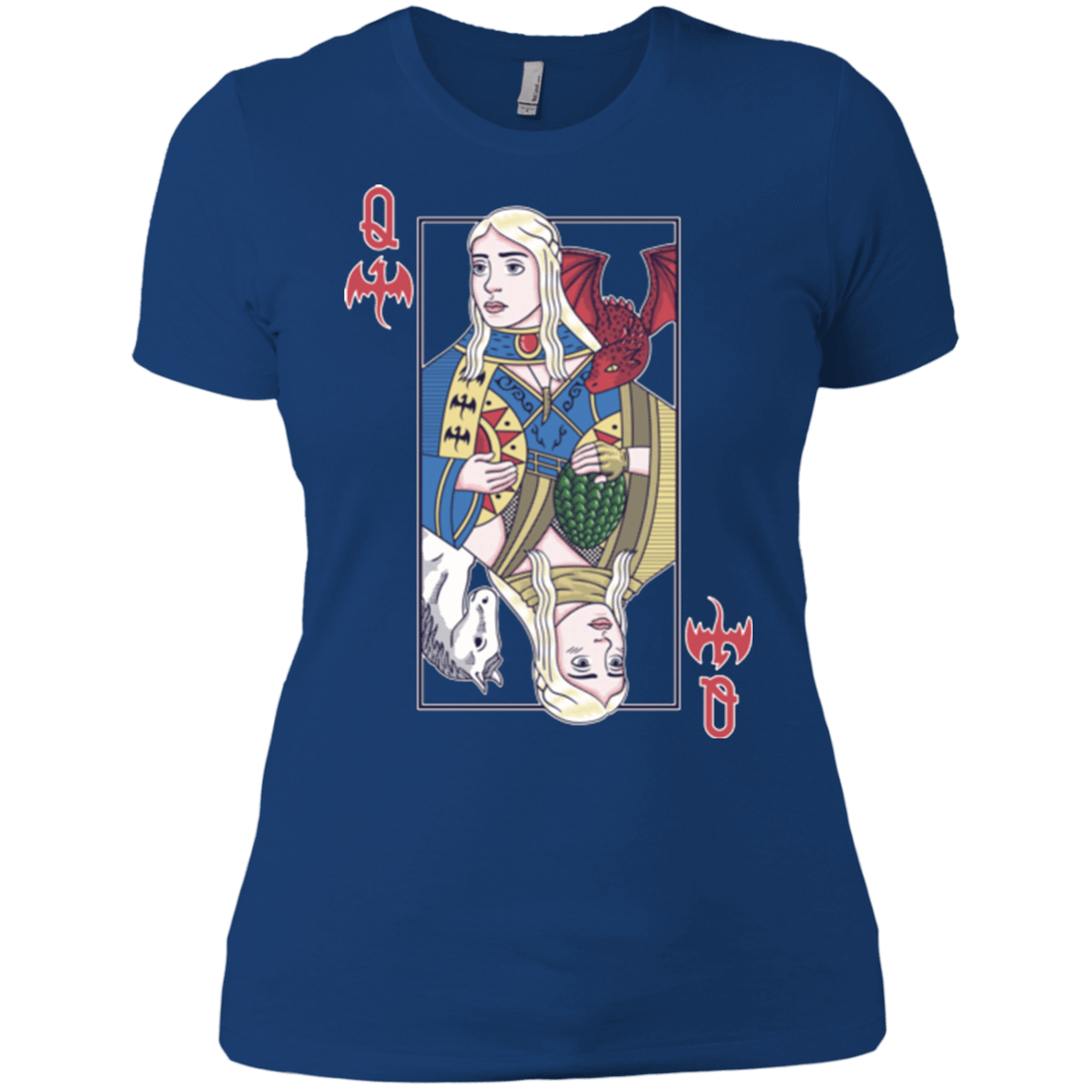 T-Shirts Royal / X-Small Queen of Dragons Women's Premium T-Shirt
