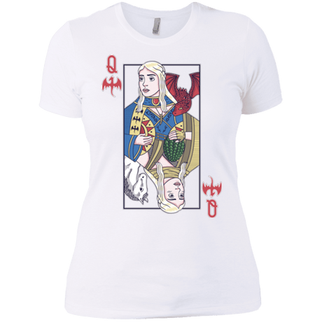 T-Shirts White / X-Small Queen of Dragons Women's Premium T-Shirt