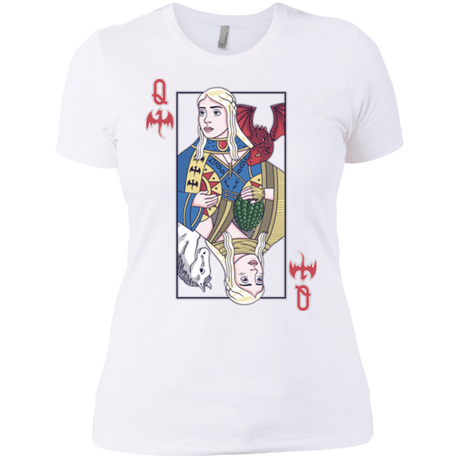 T-Shirts White / X-Small Queen of Dragons Women's Premium T-Shirt