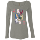 T-Shirts Venetian Grey / Small Queen of Dragons Women's Triblend Long Sleeve Shirt