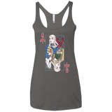 T-Shirts Premium Heather / X-Small Queen of Dragons Women's Triblend Racerback Tank