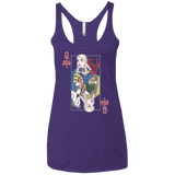 T-Shirts Purple / X-Small Queen of Dragons Women's Triblend Racerback Tank