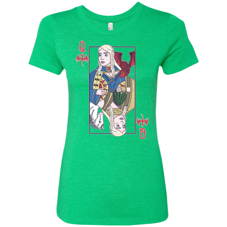 T-Shirts Envy / Small Queen of Dragons Women's Triblend T-Shirt