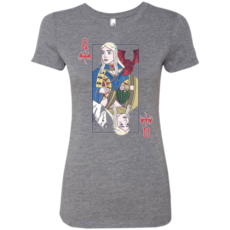 T-Shirts Premium Heather / Small Queen of Dragons Women's Triblend T-Shirt