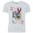 T-Shirts Heather White / YXS Queen of Dragons Youth Triblend T-Shirt