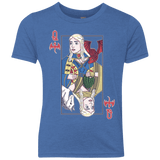 T-Shirts Vintage Royal / YXS Queen of Dragons Youth Triblend T-Shirt