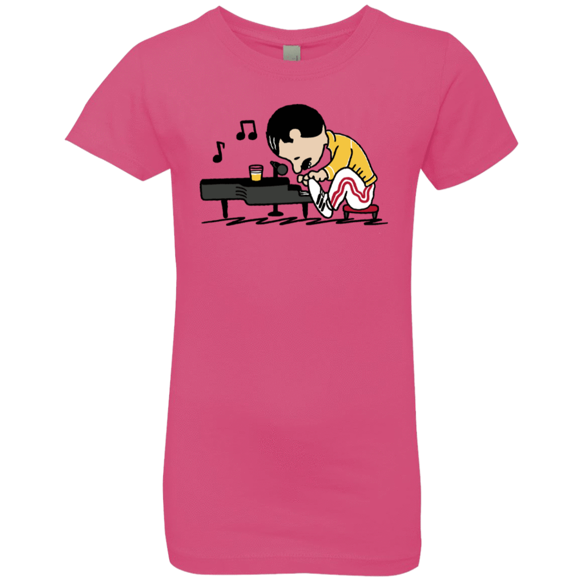 T-Shirts Hot Pink / YXS Queenuts Girls Premium T-Shirt