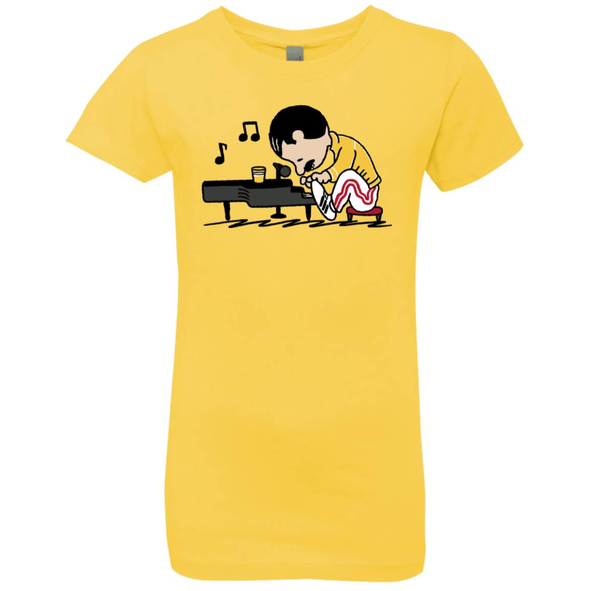 T-Shirts Vibrant Yellow / YXS Queenuts Girls Premium T-Shirt