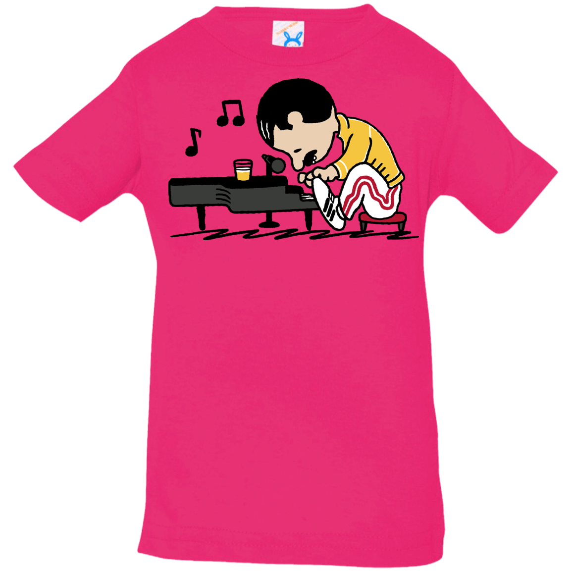 T-Shirts Hot Pink / 6 Months Queenuts Infant Premium T-Shirt