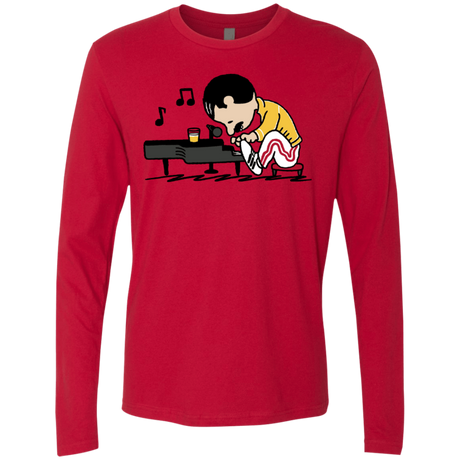 T-Shirts Red / S Queenuts Men's Premium Long Sleeve