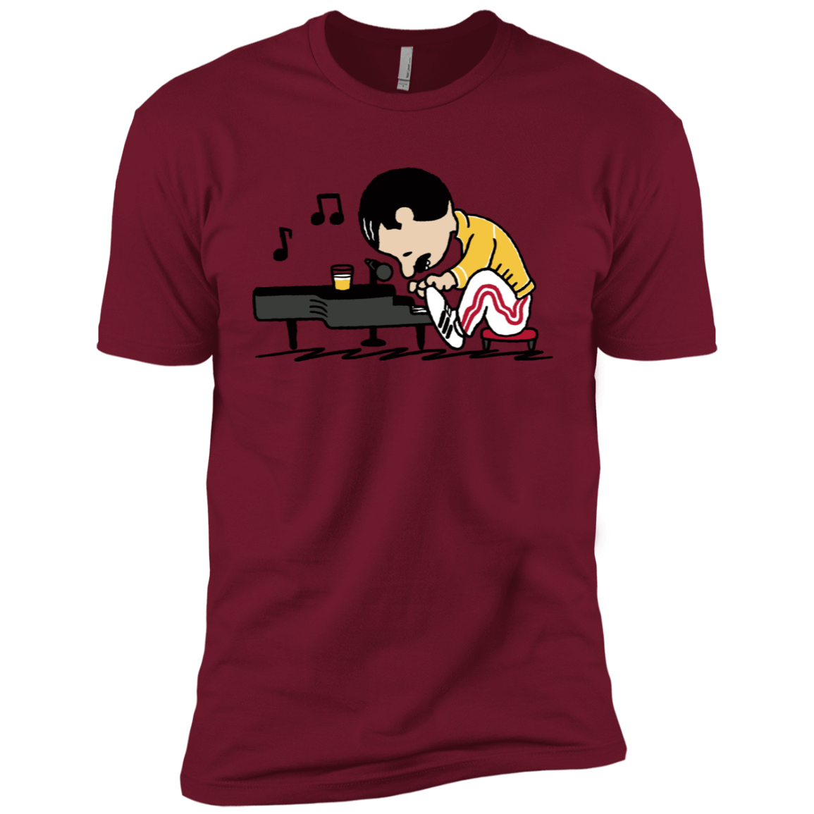 T-Shirts Cardinal / X-Small Queenuts Men's Premium T-Shirt