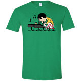 T-Shirts Heather Irish Green / S Queenuts Men's Semi-Fitted Softstyle