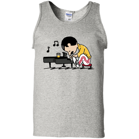 T-Shirts Ash / S Queenuts Men's Tank Top