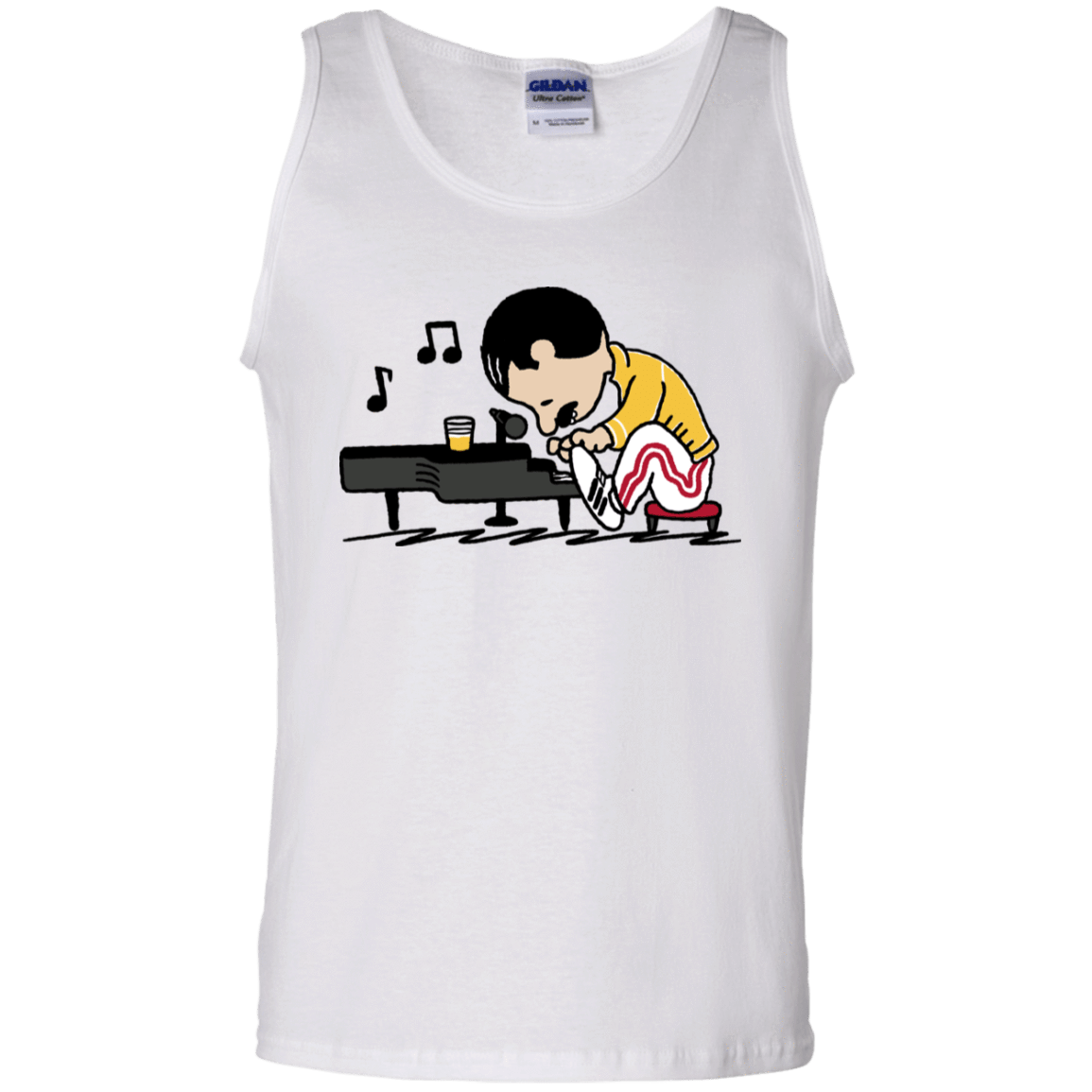 T-Shirts White / S Queenuts Men's Tank Top