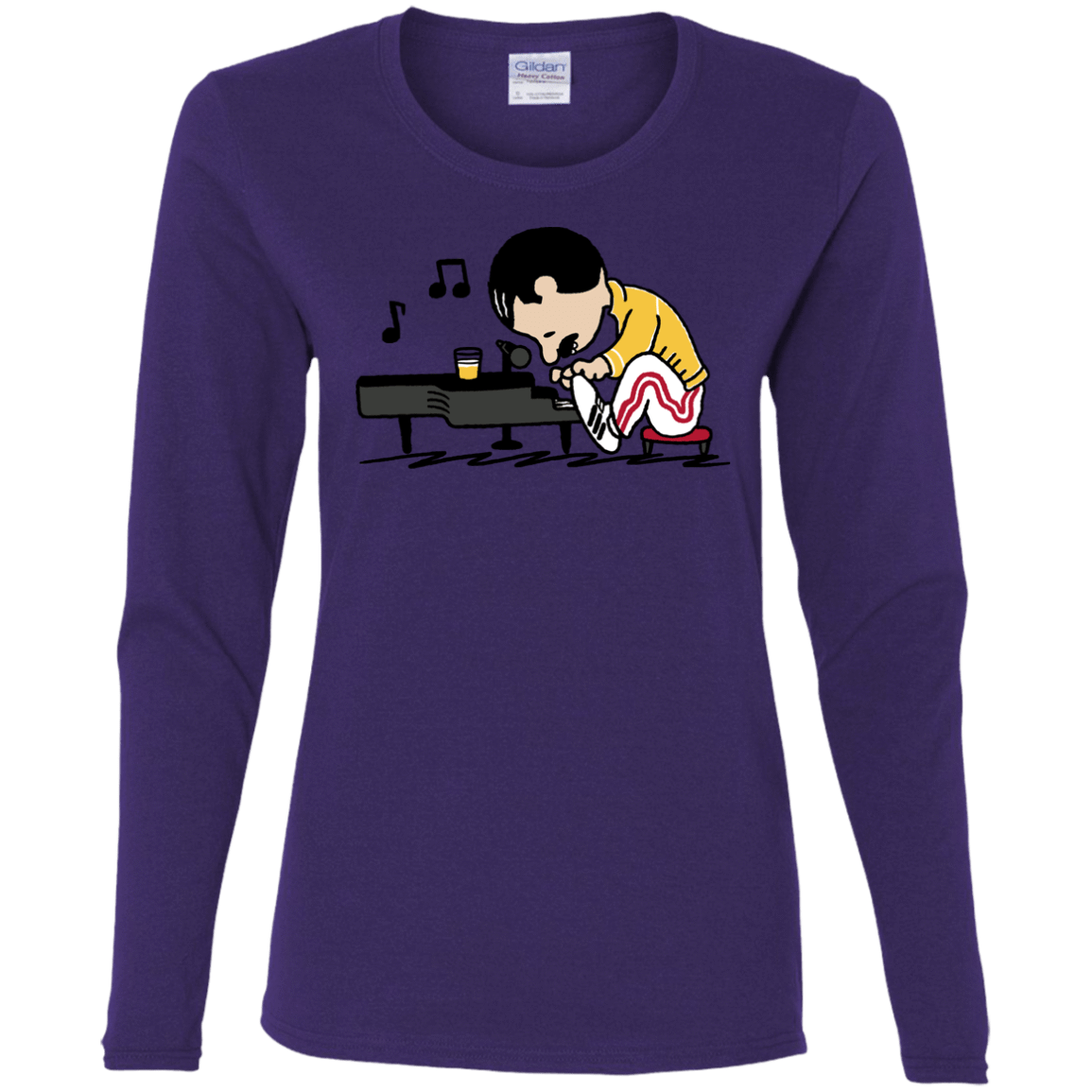 T-Shirts Purple / S Queenuts Women's Long Sleeve T-Shirt