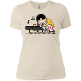 T-Shirts Ivory/ / X-Small Queenuts Women's Premium T-Shirt
