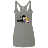 T-Shirts Venetian Grey / X-Small Queenuts Women's Triblend Racerback Tank