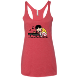 T-Shirts Vintage Red / X-Small Queenuts Women's Triblend Racerback Tank