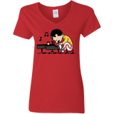 T-Shirts Red / S Queenuts Women's V-Neck T-Shirt