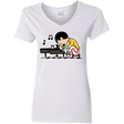 T-Shirts White / S Queenuts Women's V-Neck T-Shirt