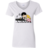 T-Shirts White / S Queenuts Women's V-Neck T-Shirt