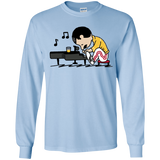 T-Shirts Light Blue / YS Queenuts Youth Long Sleeve T-Shirt