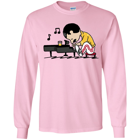 T-Shirts Light Pink / YS Queenuts Youth Long Sleeve T-Shirt