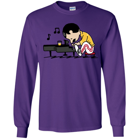 T-Shirts Purple / YS Queenuts Youth Long Sleeve T-Shirt