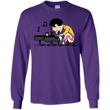 T-Shirts Purple / YS Queenuts Youth Long Sleeve T-Shirt